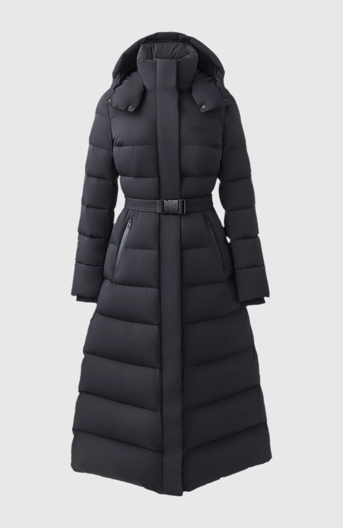CALINA-CITY Stretch Down maxi coat for Women | Mackage® UK