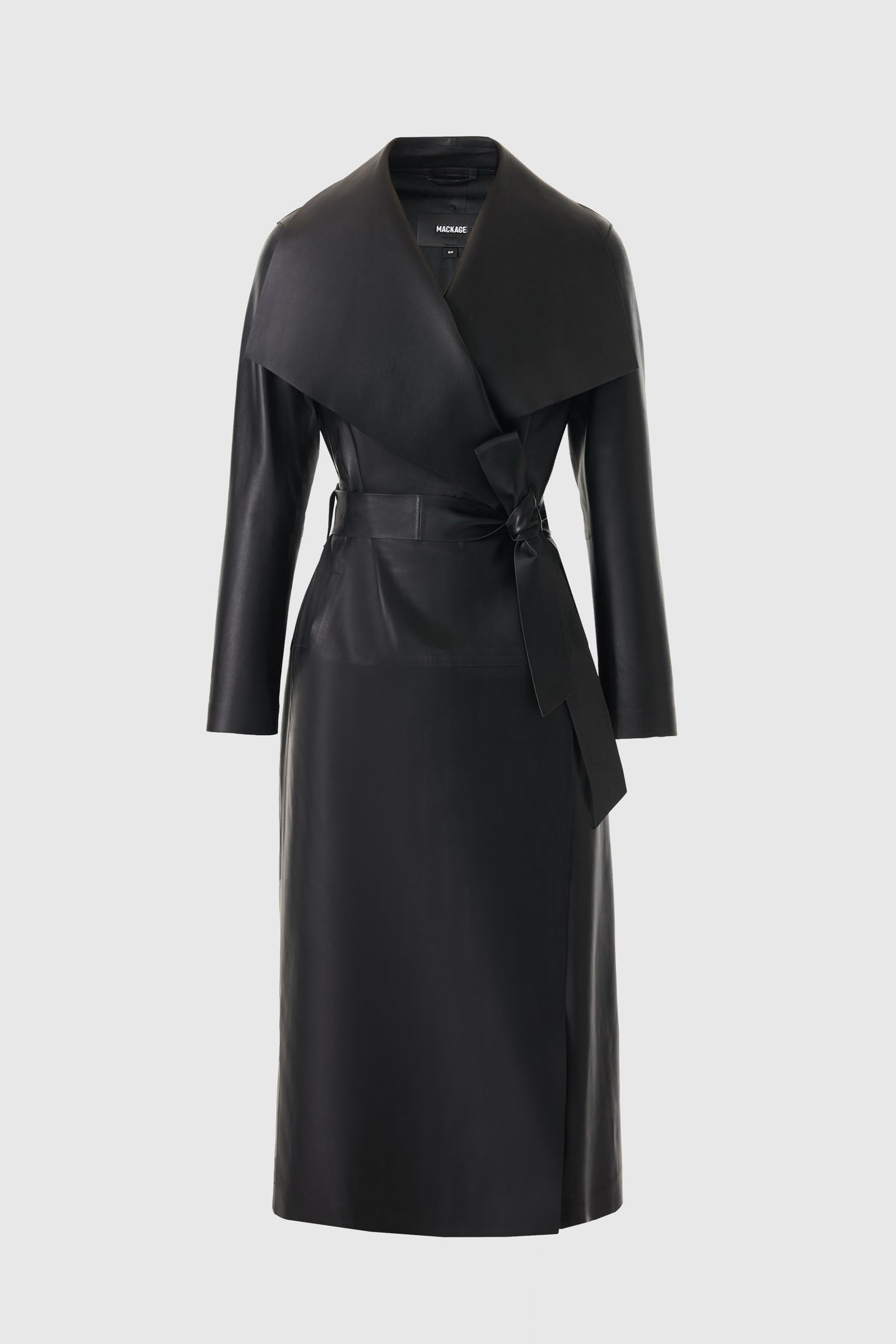 MAI-L Long Wool Wrap Coat for Women | Mackage® UK