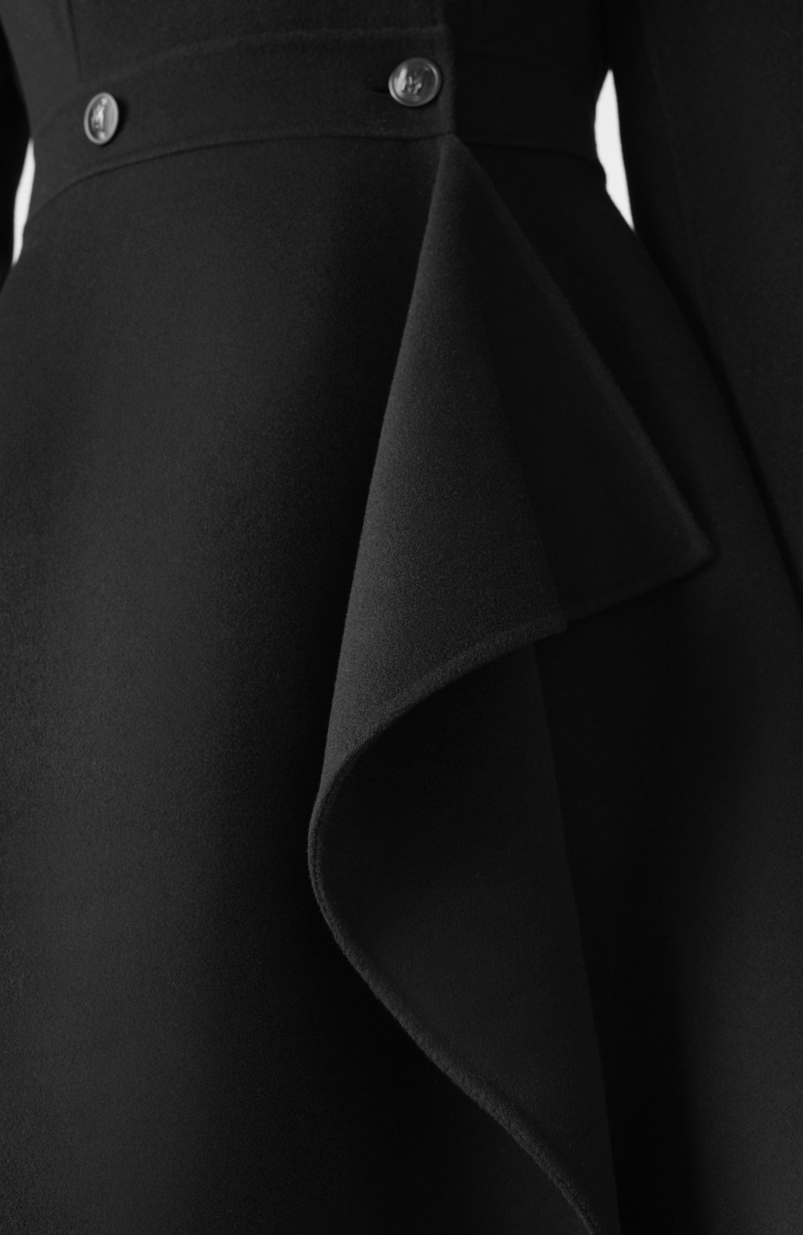 ANNIA Asymmetrical Wool Coat for Women | Mackage® UK