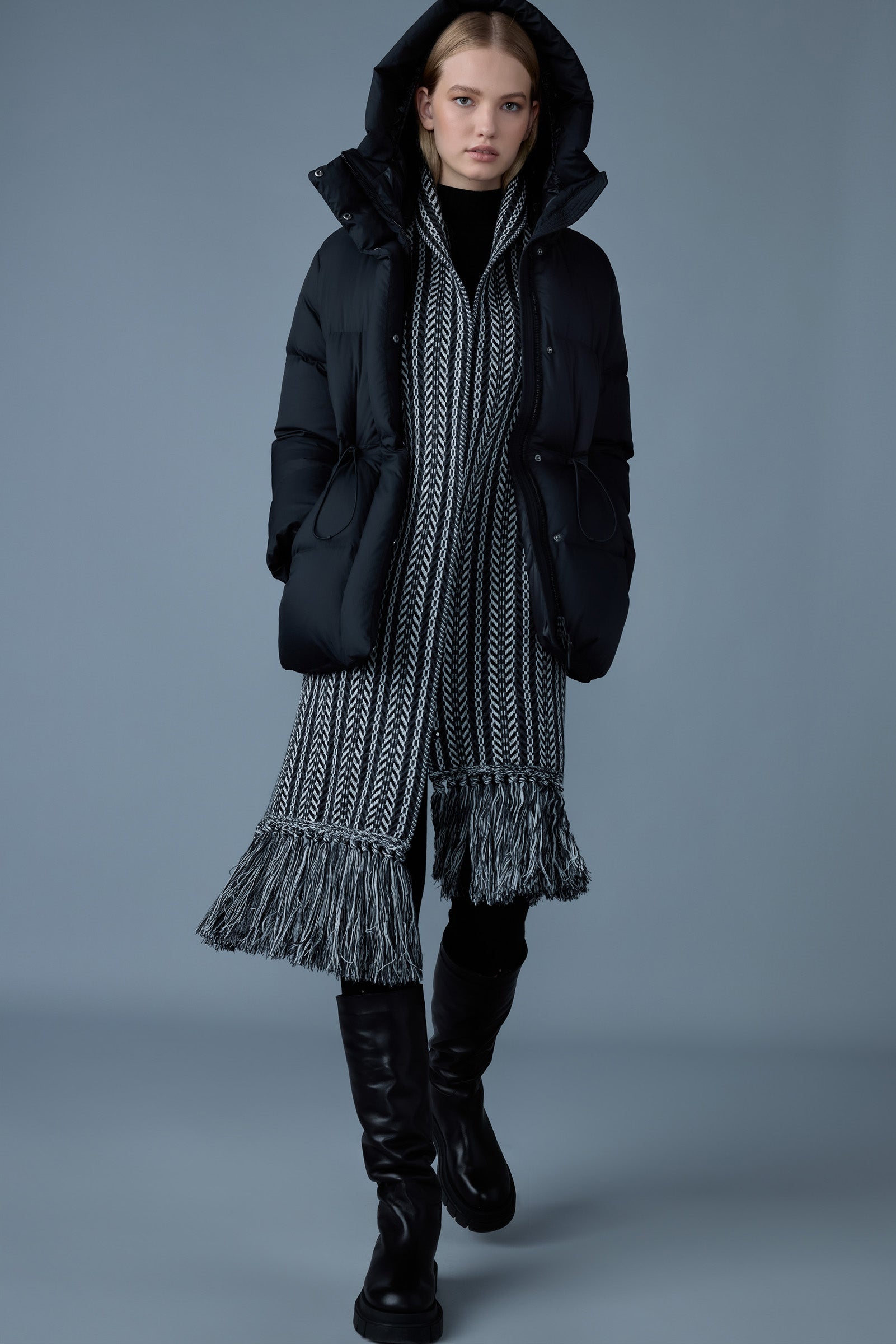 FREYA-SW softwash crinkle Down jacket for Women | Mackage® UK