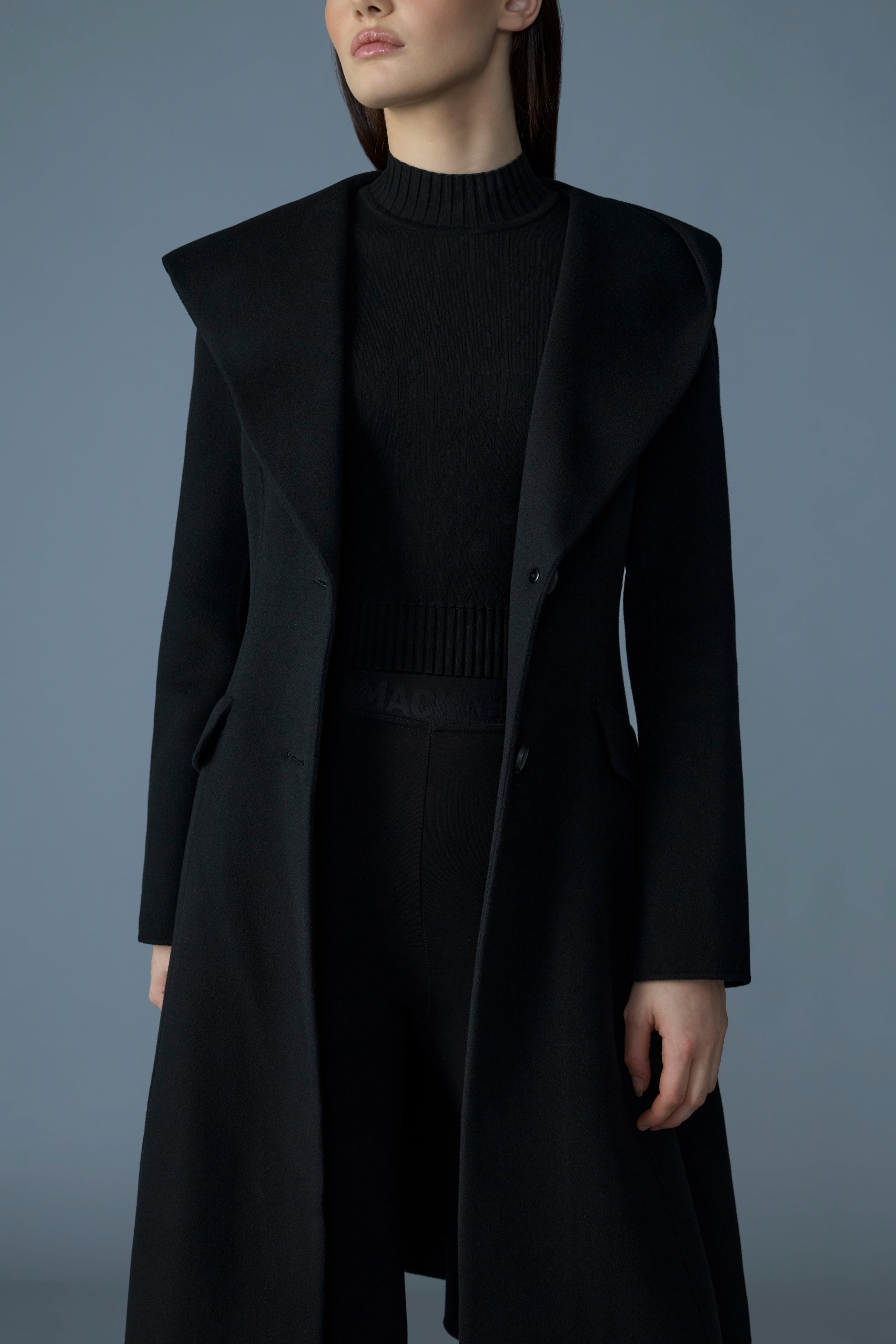 GLORIA - Handmade Wool Blend Coat for Women | Mackage® UK