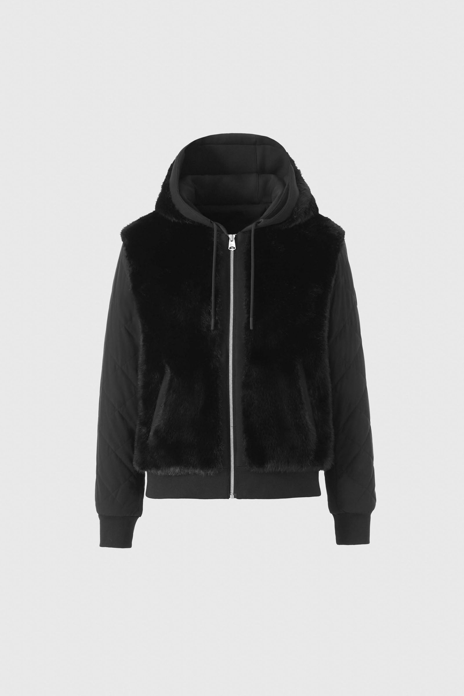 GWENDAL Reversible Faux Fur Hoodie for Women | Mackage® UK