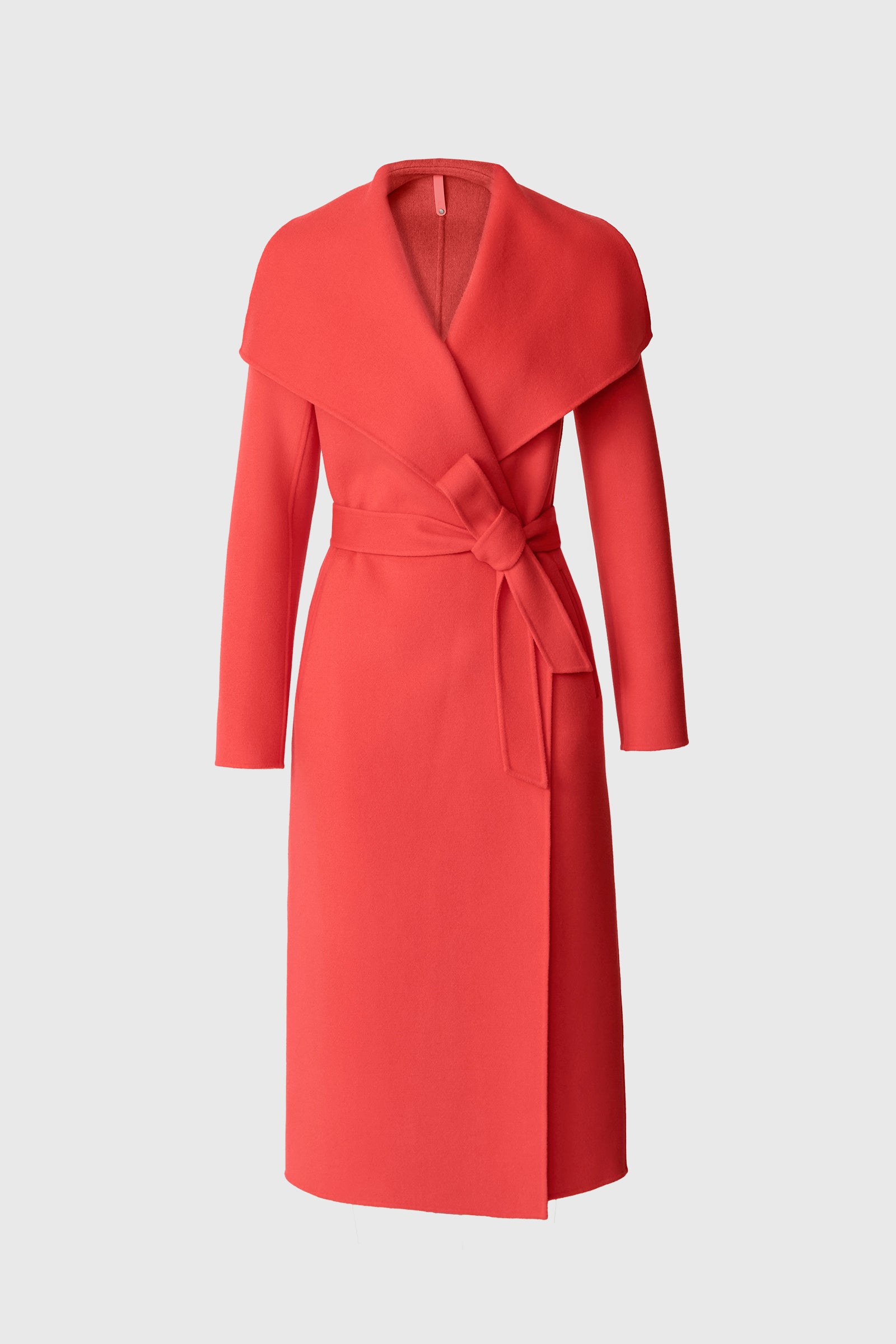 MAI Double-face wool wrap coat for Women | Mackage® UK