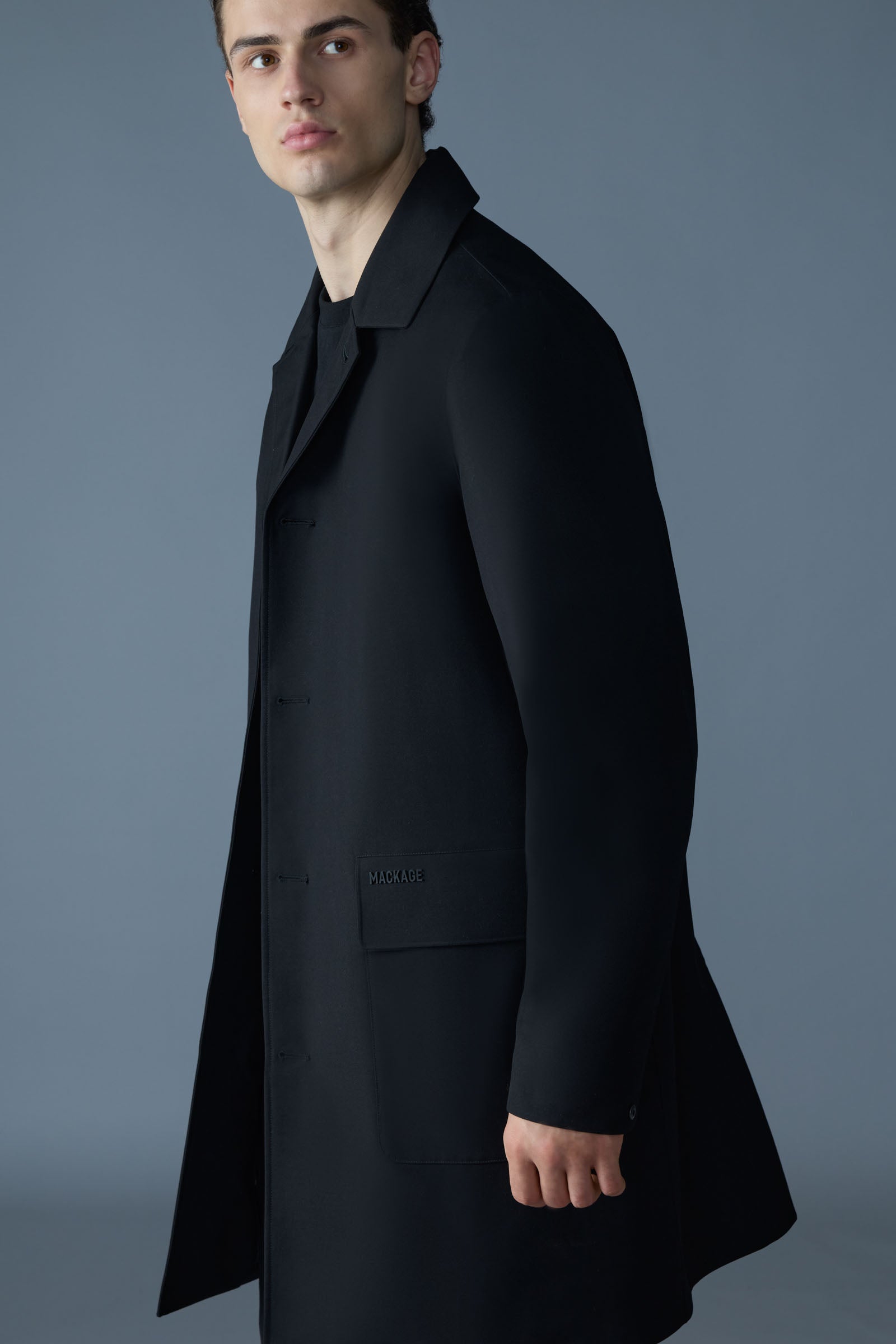 MATHIAS - Balmacaan Coat for Men | Mackage® UK