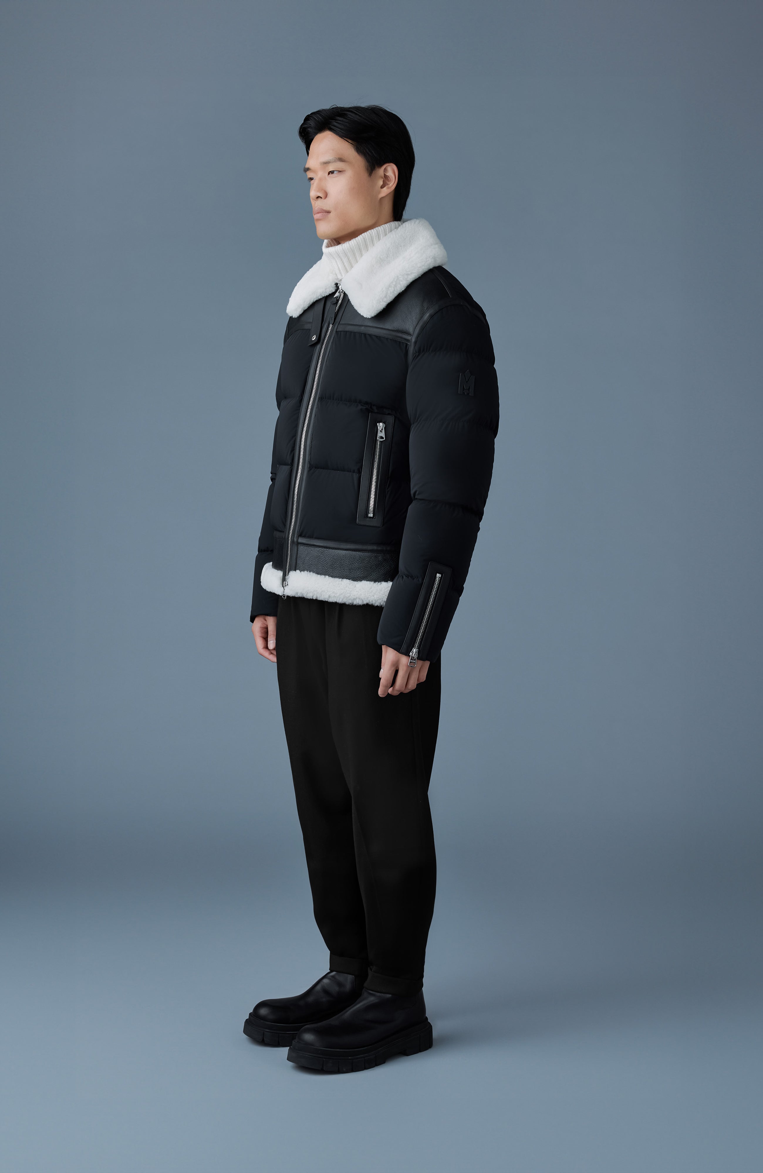 mideal shaggy middle coat 【公式通販】