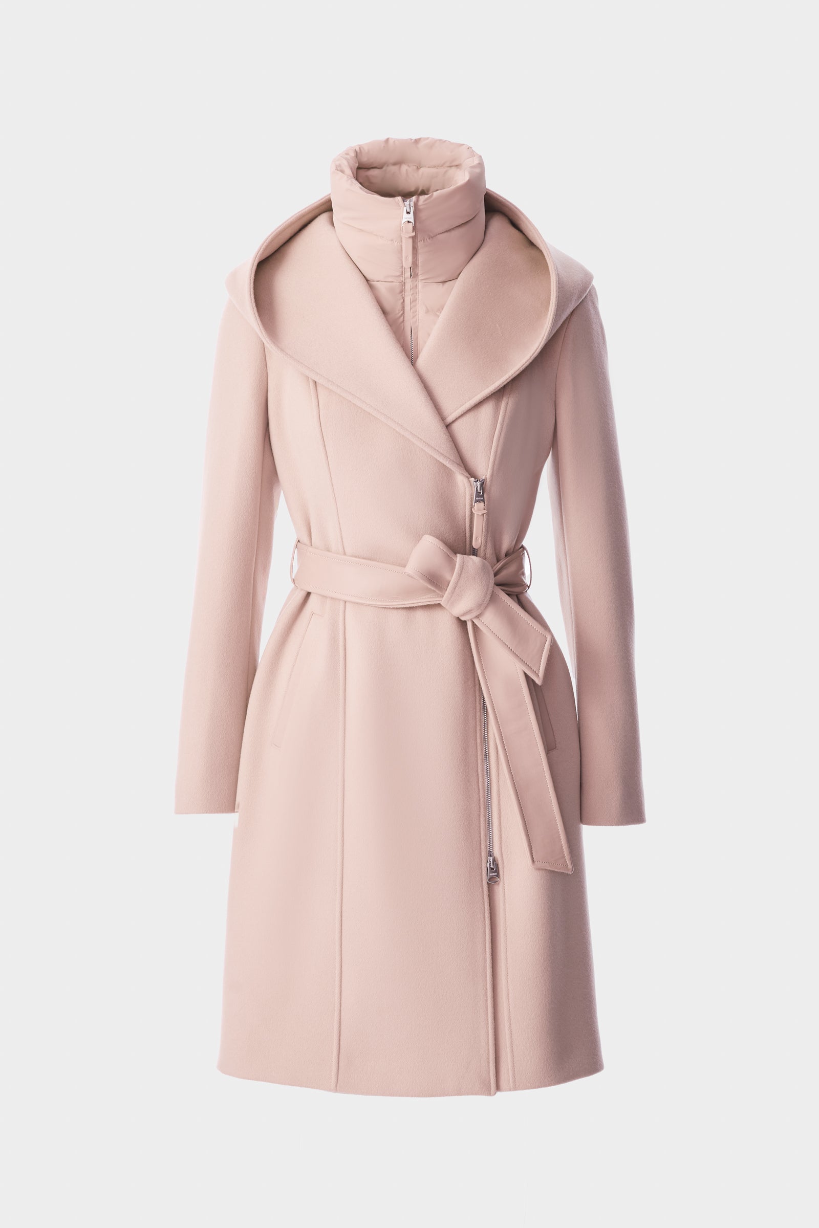 【MODIMOOD】Half Ribbon Double Coat 2oz Shop MMNova Square Down Coat with free shipping from Mos Mosh