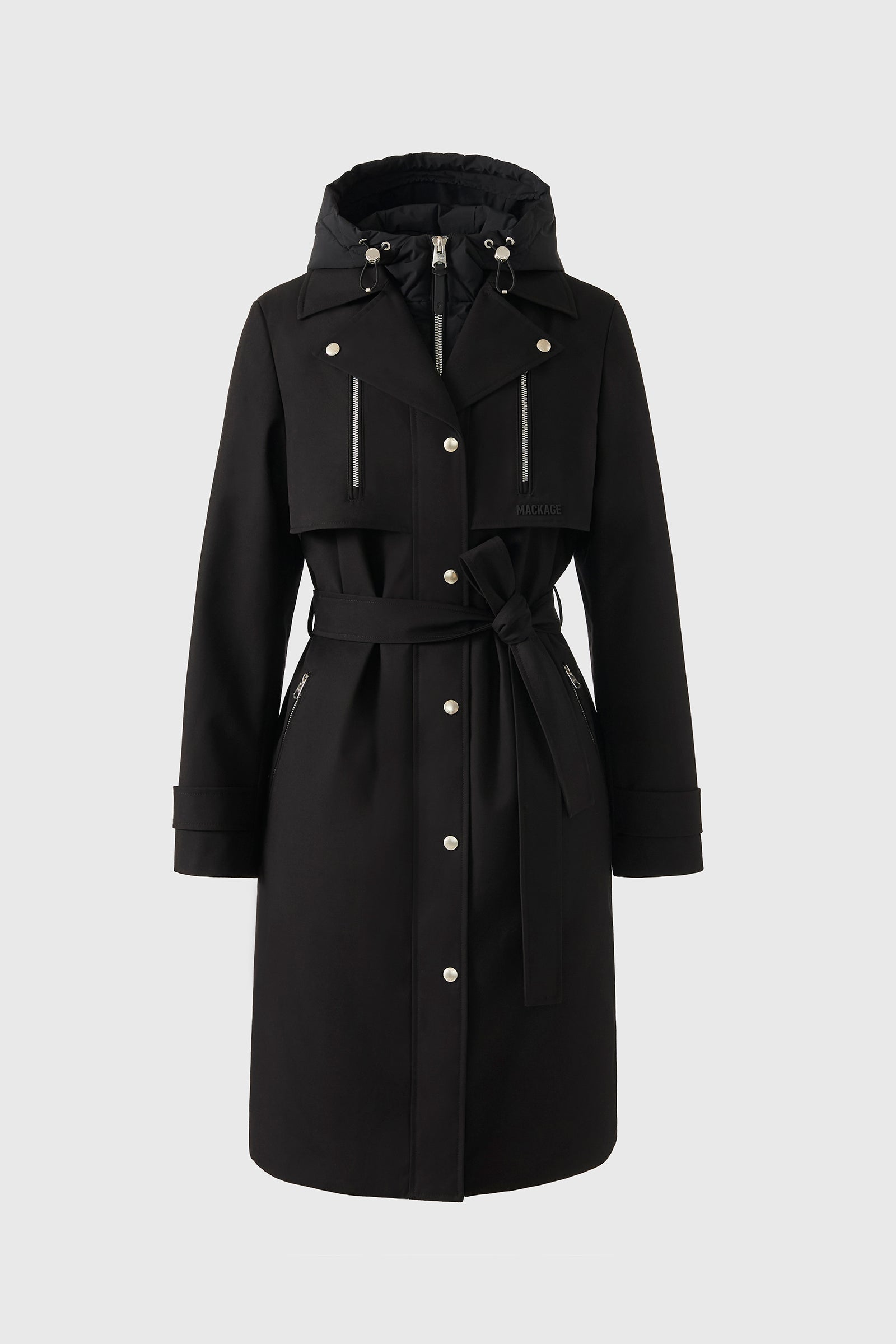 SIOBHAN Technical Down Trench Coat for Women | Mackage® UK
