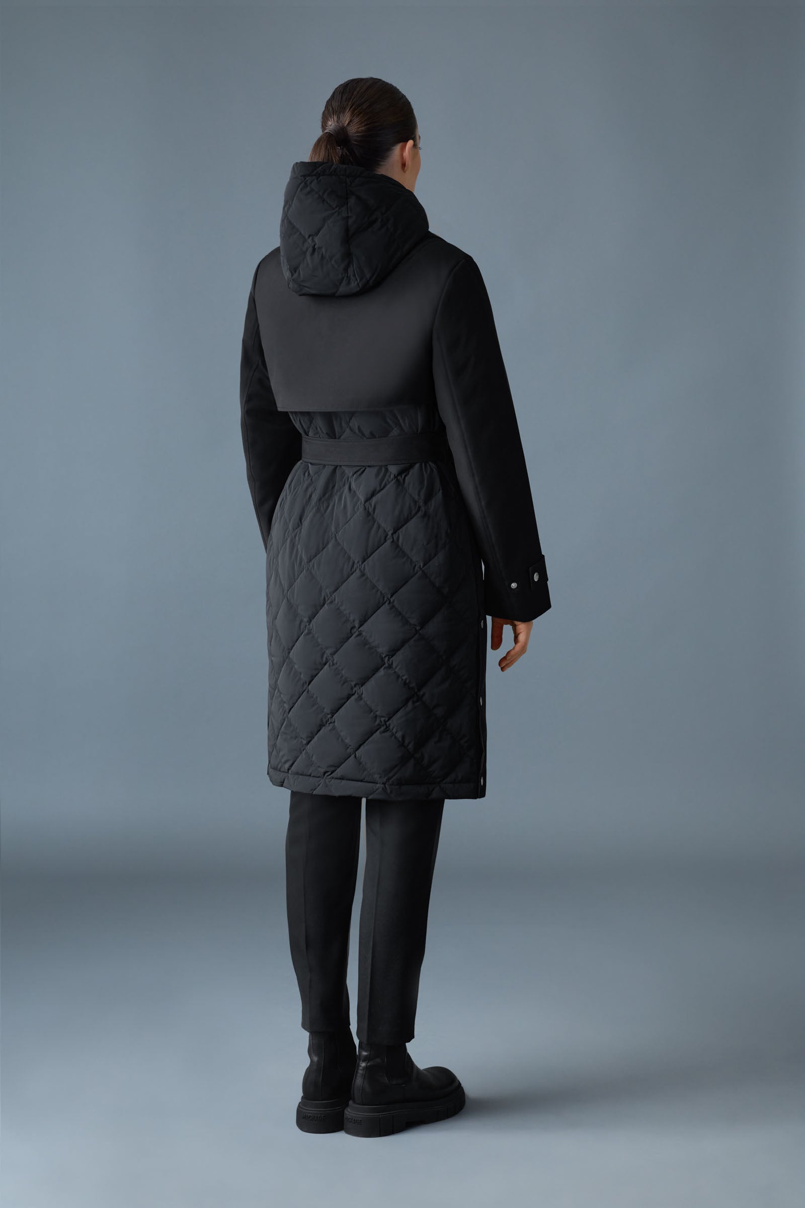 SIOBHAN Technical Down Trench Coat for Women | Mackage® UK