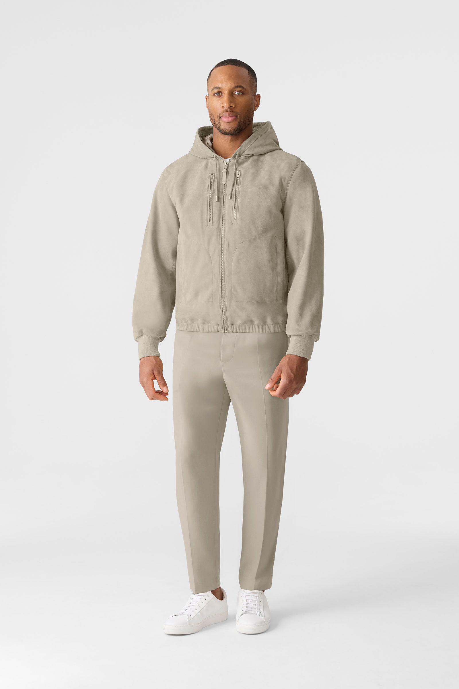SYLAS-SU Suede Hooded Jacket for Men | Mackage® UK
