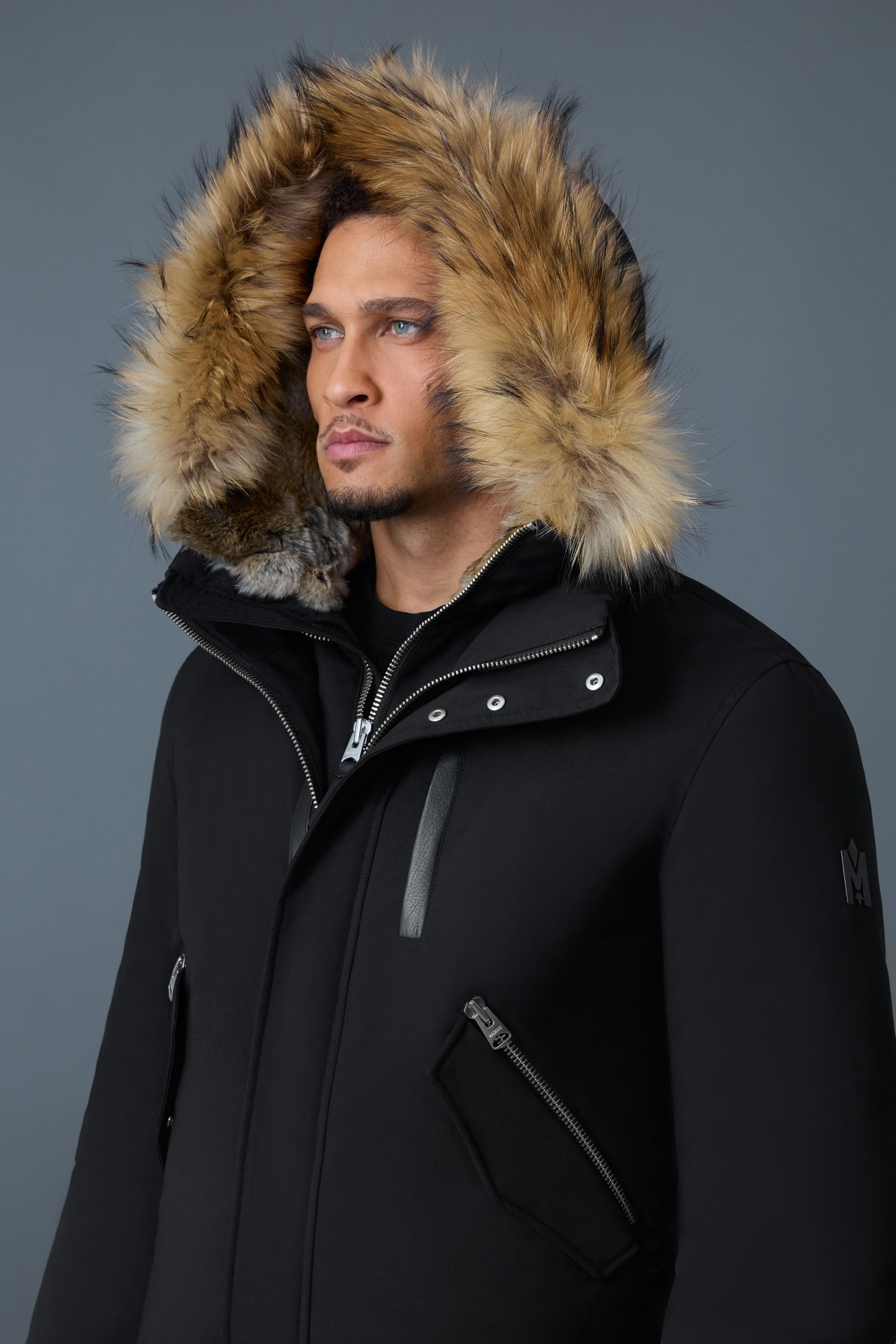 DIXON-F 2-in-1 Down bomber with fur for Men | Mackage® UK