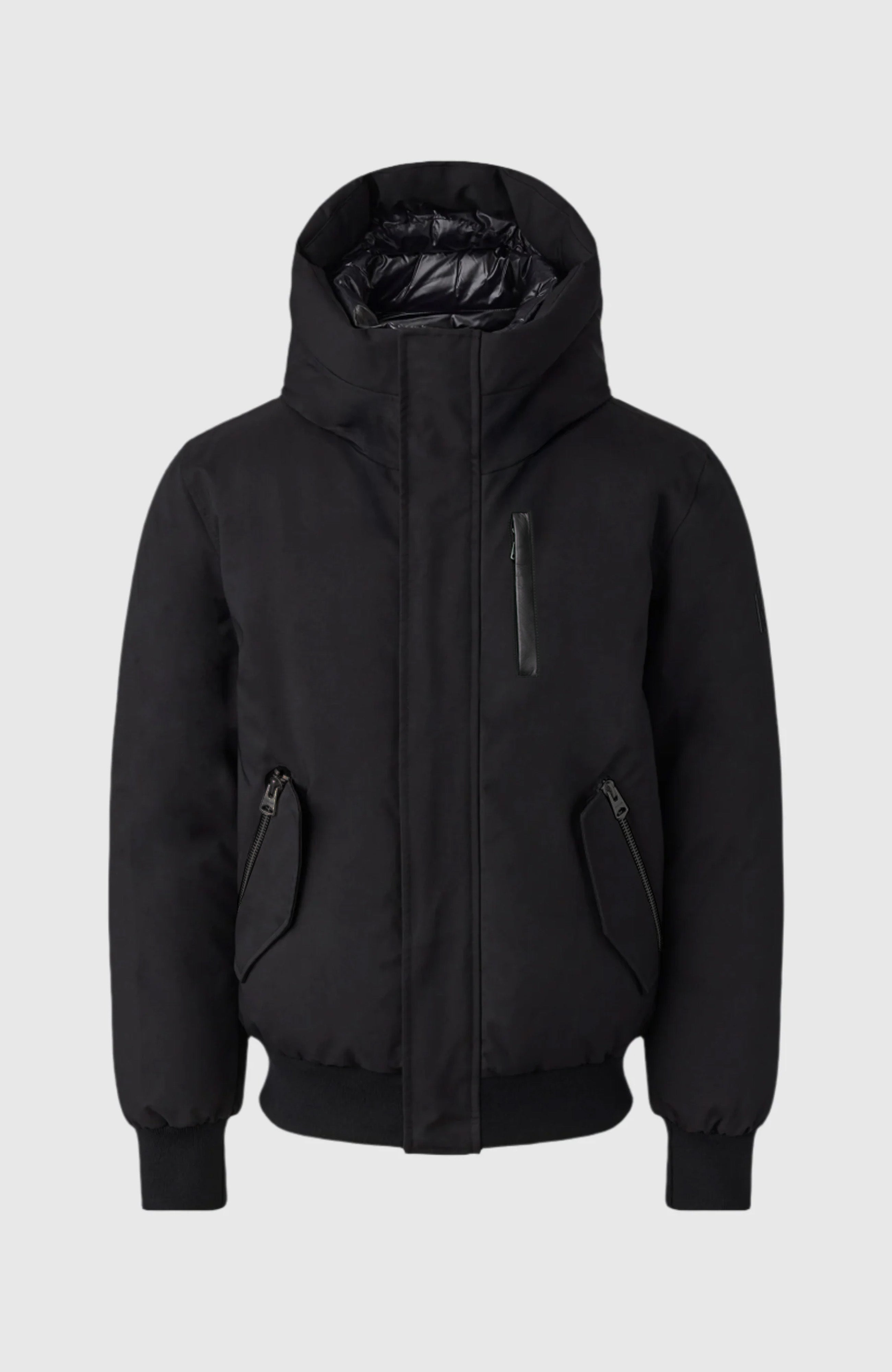 DIXON-NFR 2-in-1 Down bomber jacket with hooded bib for Men