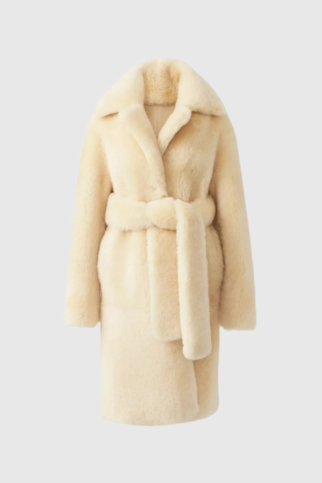 Mackage＊ETIENNE Shearling coat with belt＊ムートンコート Etienne, Shearling coat with belt for ladies | Mackage® US