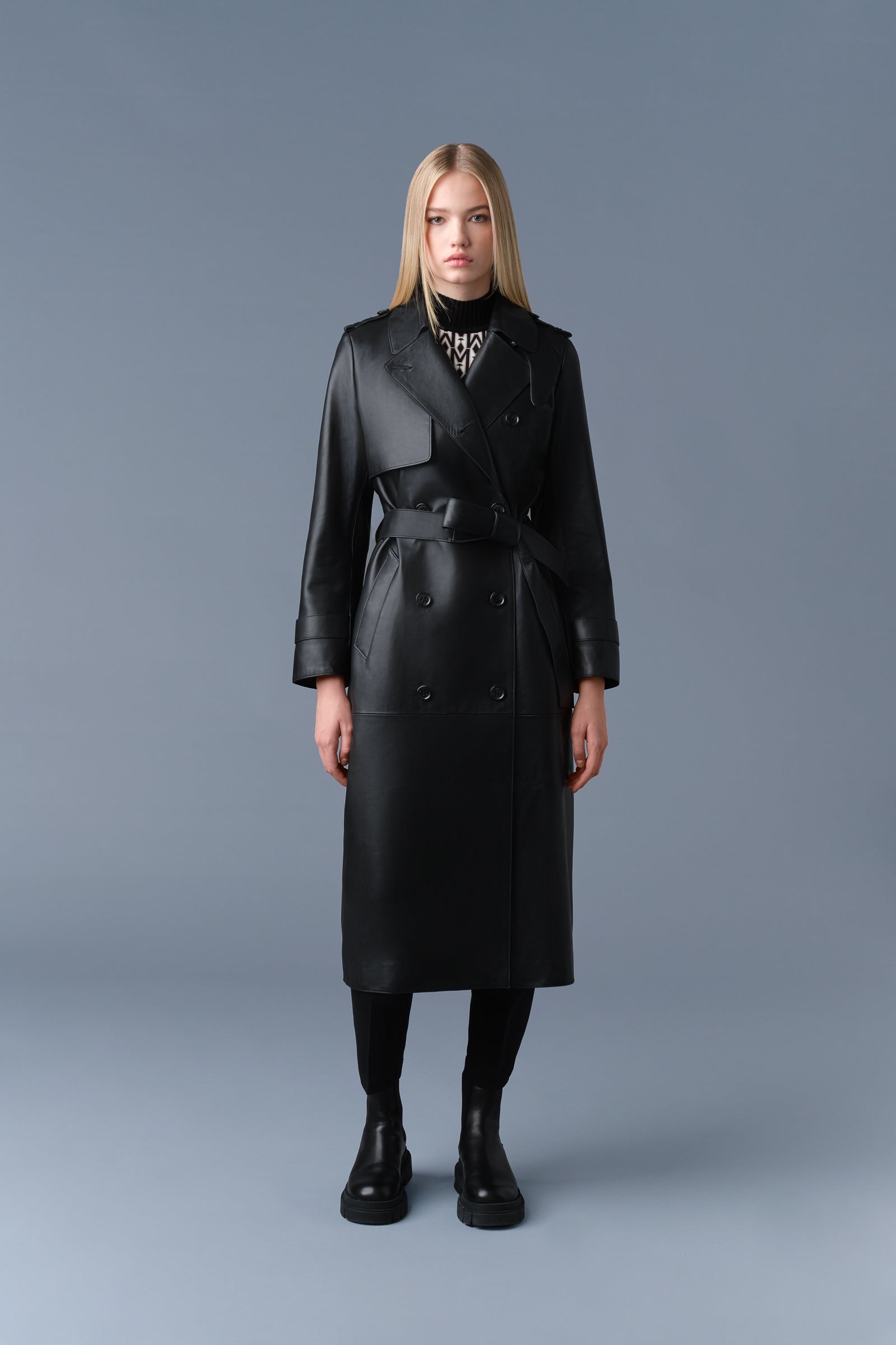 GAEL-V Double-Breasted Trench for Women | Mackage® UK
