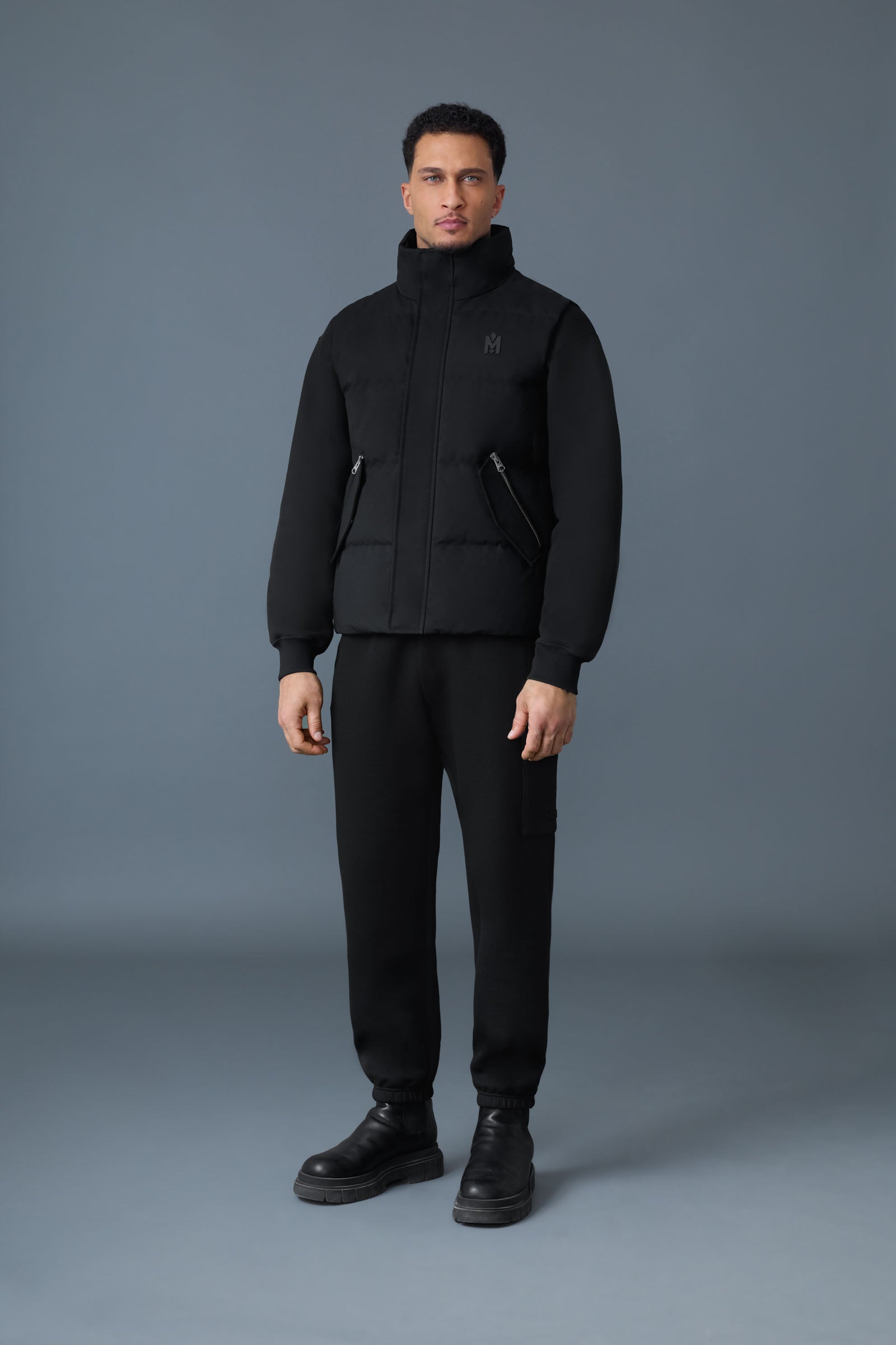 JOSEPH Down vest with funnel collar for Men | Mackage® UK