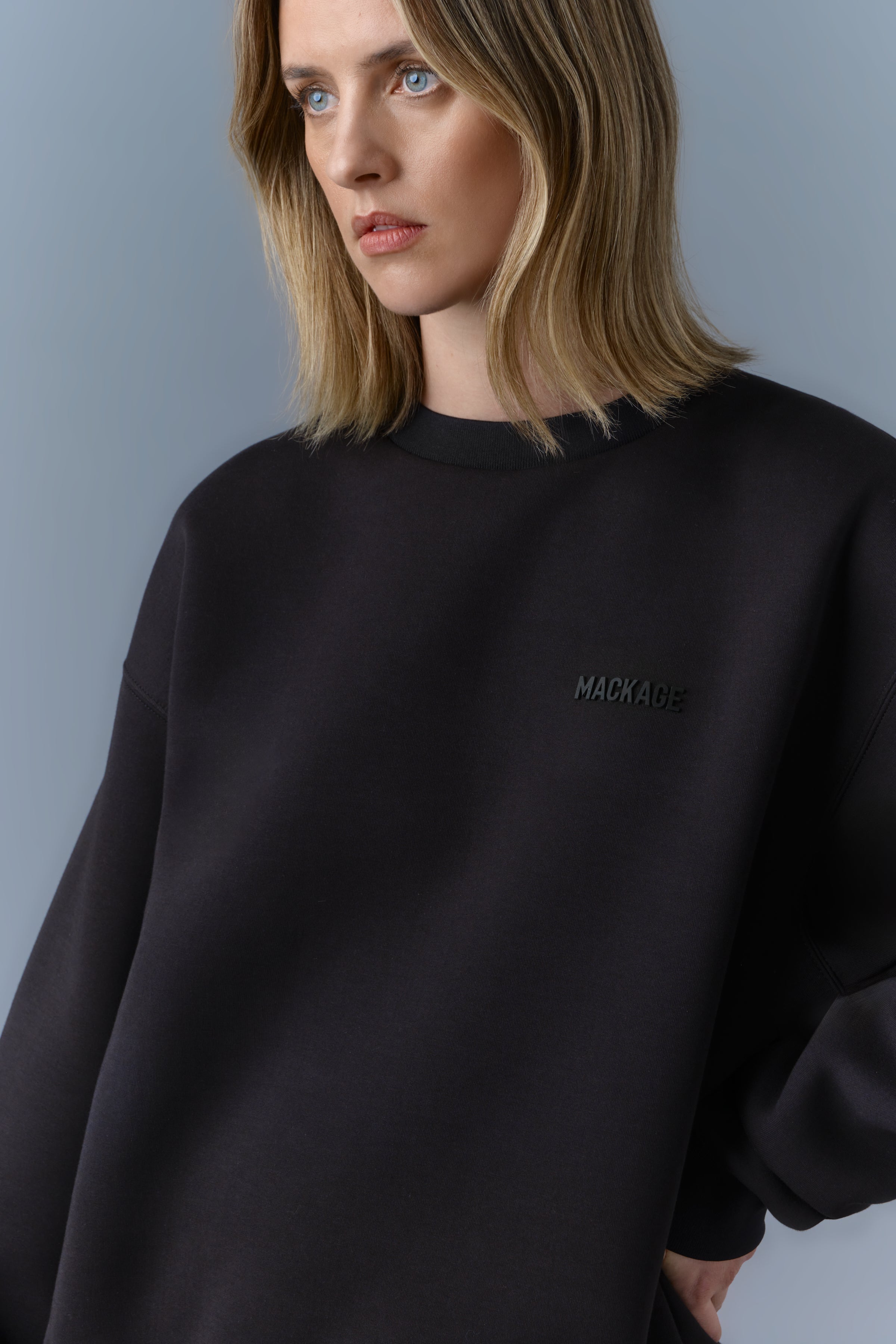 Julian, Double-Face jersey sweatshirt | Mackage® UK