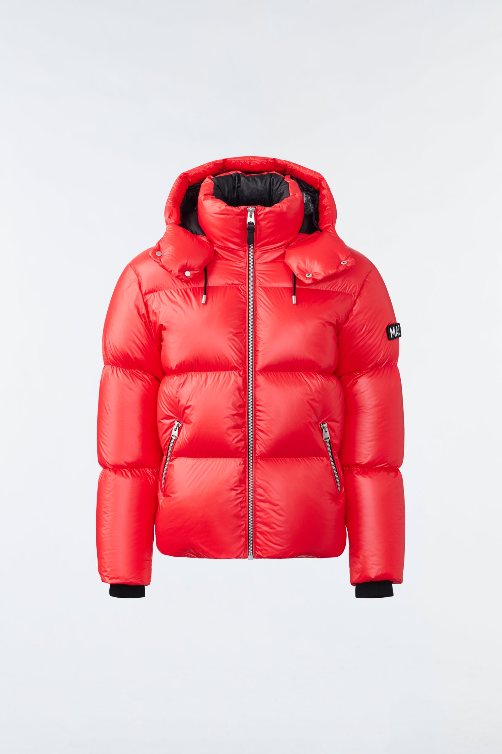 Kent, Lustrous down jacket with hood for men | Mackage® UK