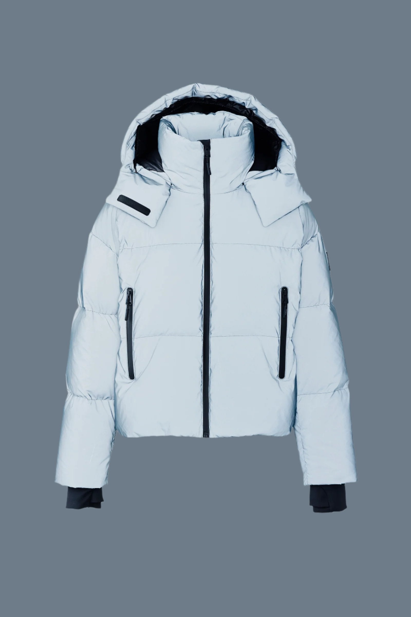 Tessy Down jacket with reflective shell for ladies Mackage UK