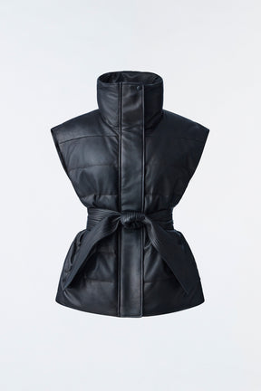 mackage zerina quilted down puffer vest